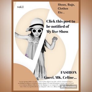 LIKE THIS FLYER TO GET NOTIFIED OF MY FUTURE LIVE SHARE SHOWS!! 🌸🌸🌸